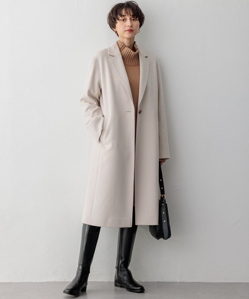 23区 S スーパージーロン ベビーメリノ ワンピース 