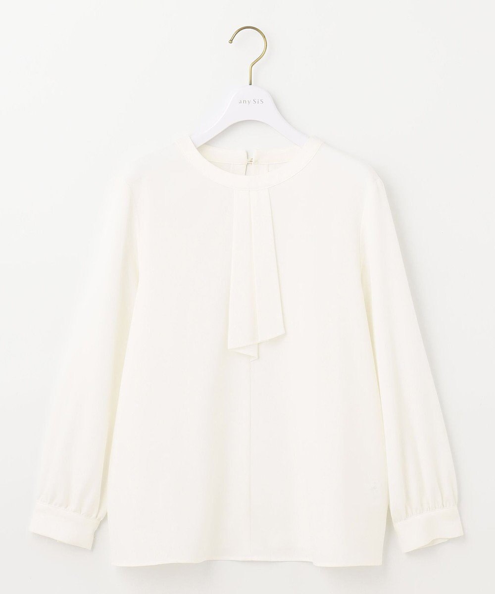 ANY SIS 【洗える】ボウタイ ブラウス 