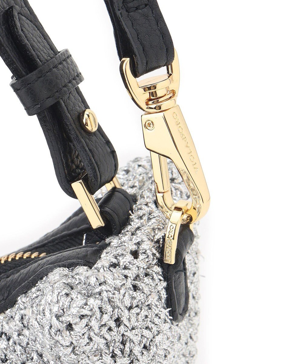 23区 VIOLAｄORO メタリック ミニ ショルダーバッグ 