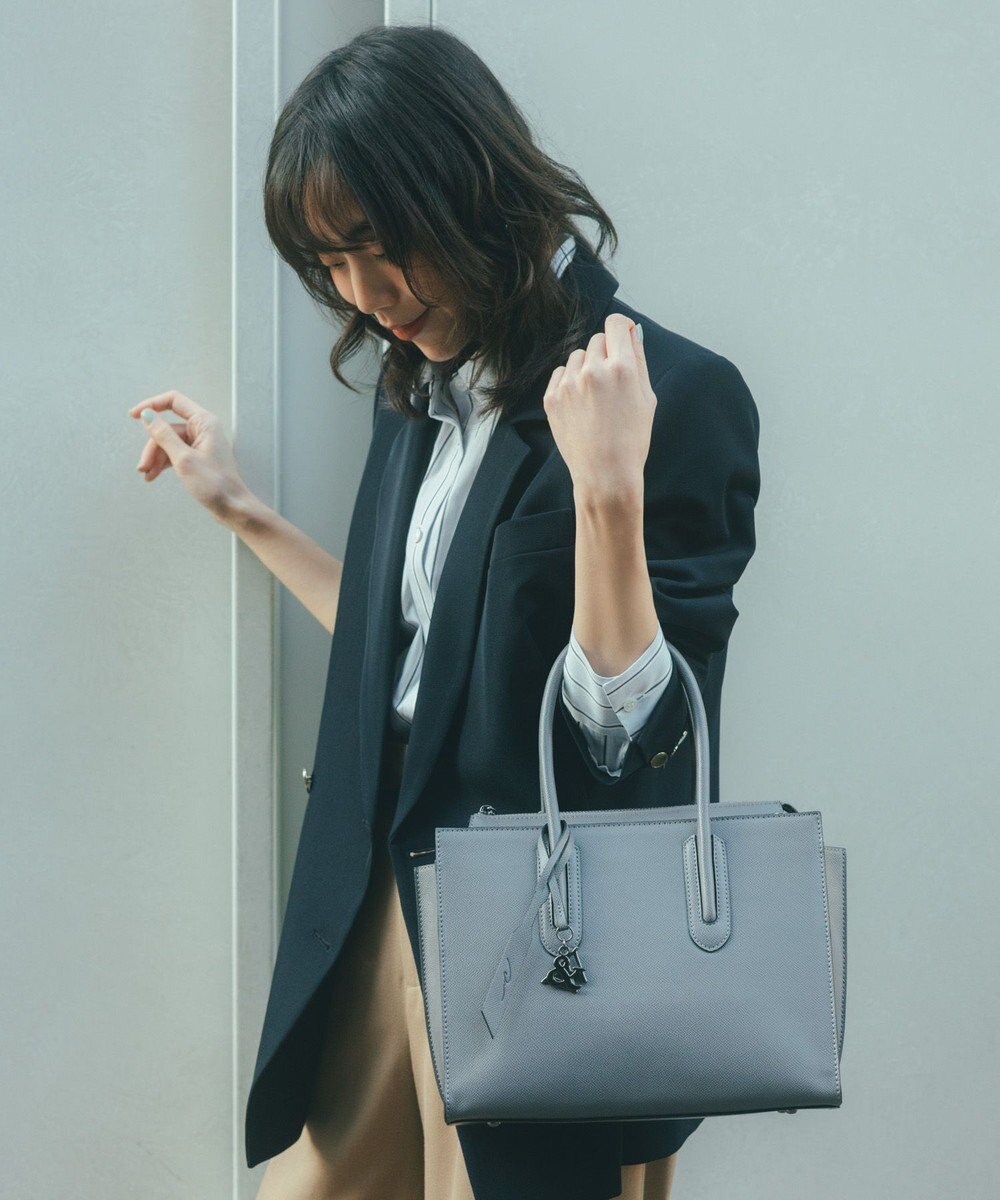 ACE BAGS & LUGGAGE W&.Day/Night スムーク ハンドバッグ B5サイズ 19191 ダブルアンドデイナイト 