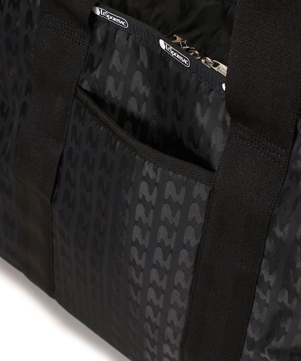 LeSportsac MSGM LG BOAT TOTE/ボートトートブラックジャカード 
