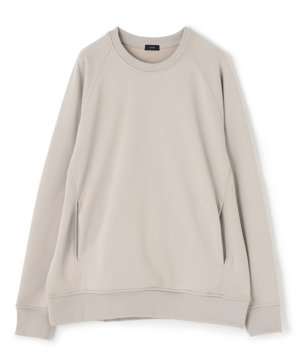 JOSEPH HOMME コットンナイロンテリー　クルーネックスウェット 