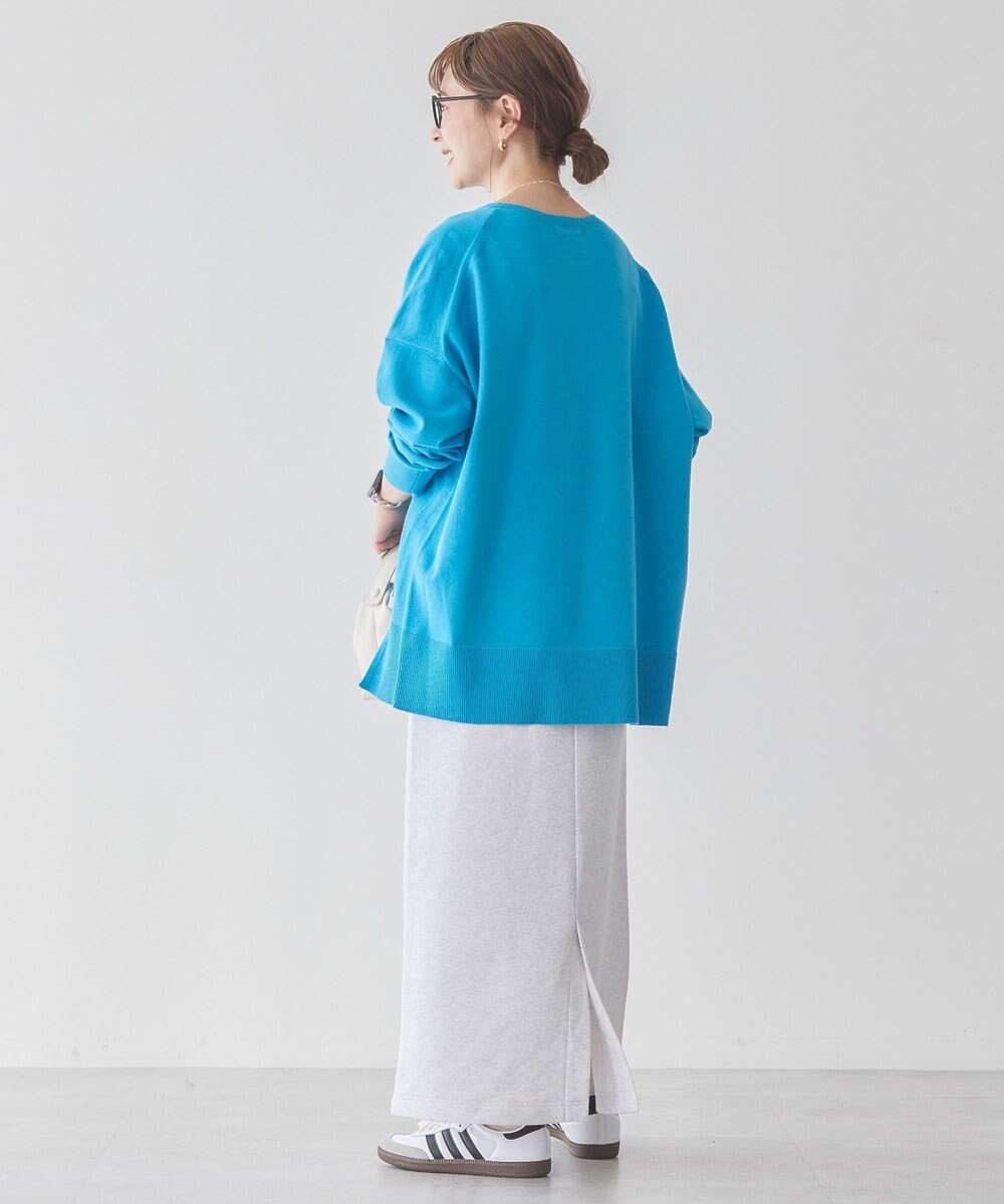 AMERICAN HOLIC 前振りロングニットプルオーバー 