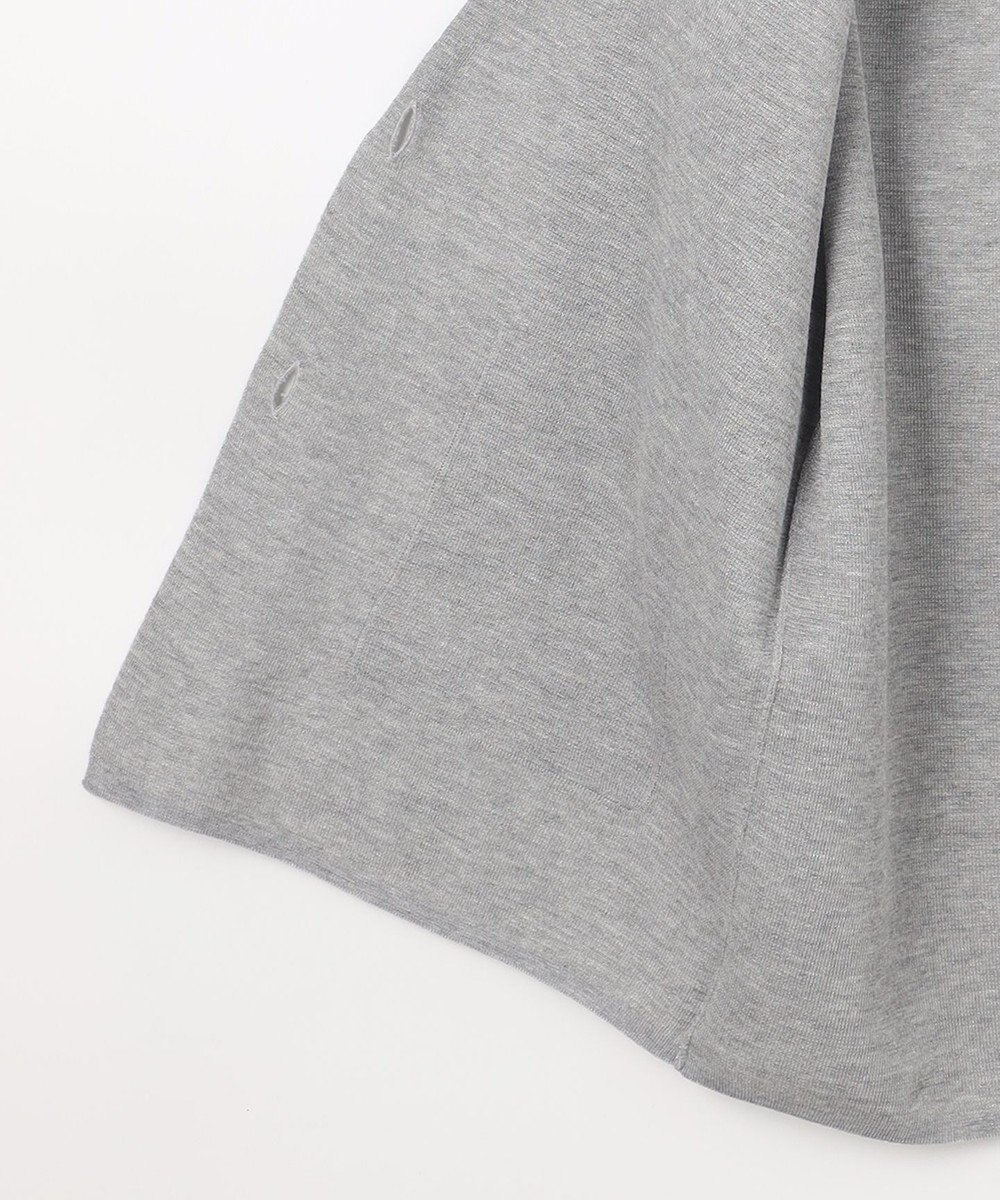 J.PRESS LADIES Vis/Peスパーク ハーフスリーブ ニットジャケット 