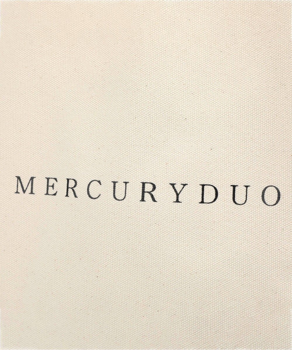 style code 【MERCURYDUO/マーキュリーデュオ】カードケース付　キャンバストートバッグ 推し活バッグ 