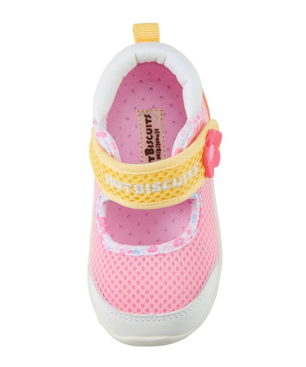 MIKI HOUSE HOT BISCUITS 【14-15.5cm】 ワンストラップ風 ダブルラッセル セカンドベビーシューズ 