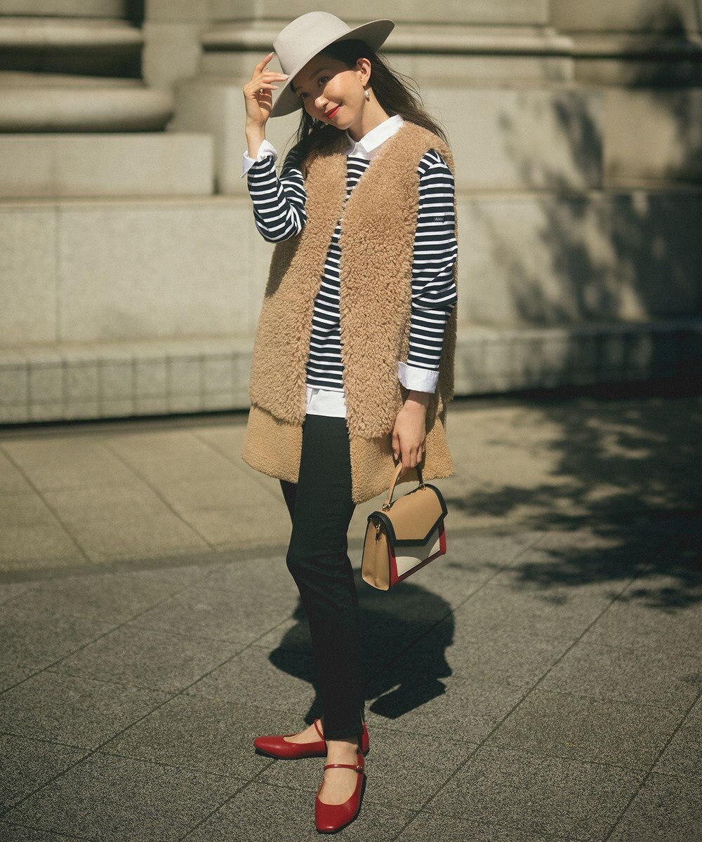 23区 S 【洗える】CANCLINI ベーシック シャツ 