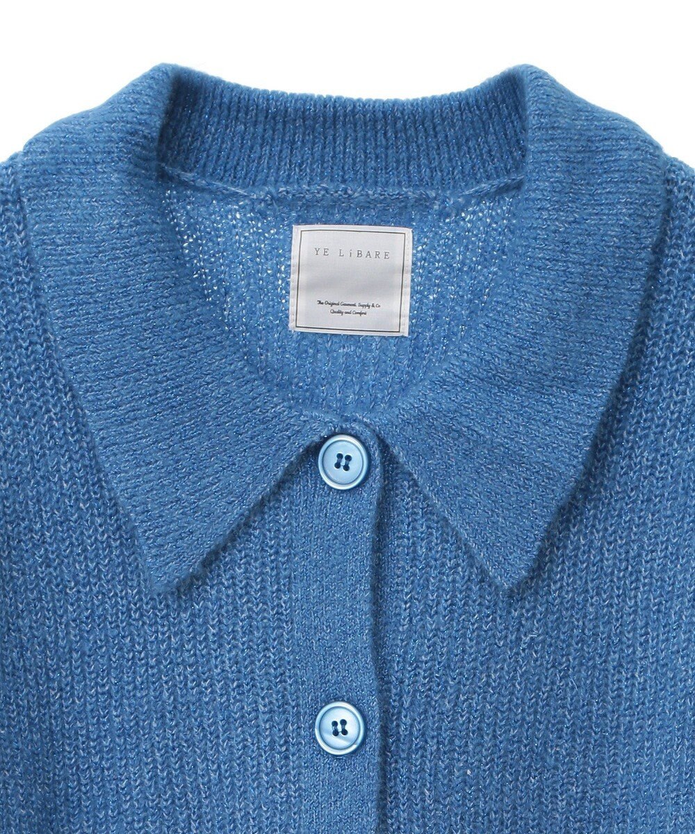 Green Parks 衿つきニットプルオーバー 