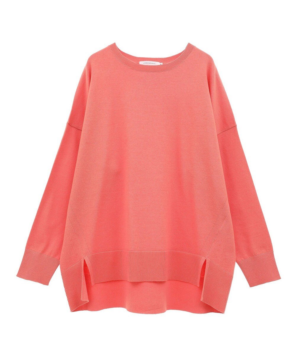 AMERICAN HOLIC 前振りロングニットプルオーバー 