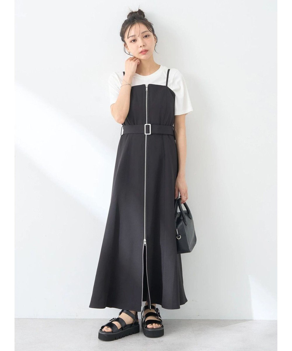 earth music&ecology ダブルジップキャミドレ 