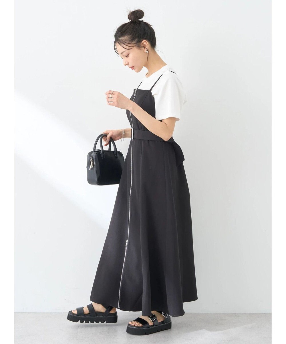 earth music&ecology ダブルジップキャミドレ 