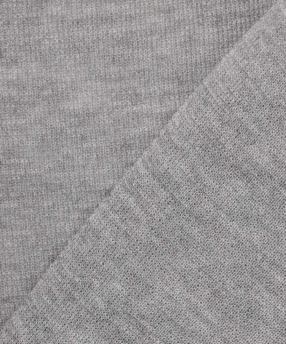 J.PRESS LADIES Vis/Peスパーク ハーフスリーブ ニットジャケット 