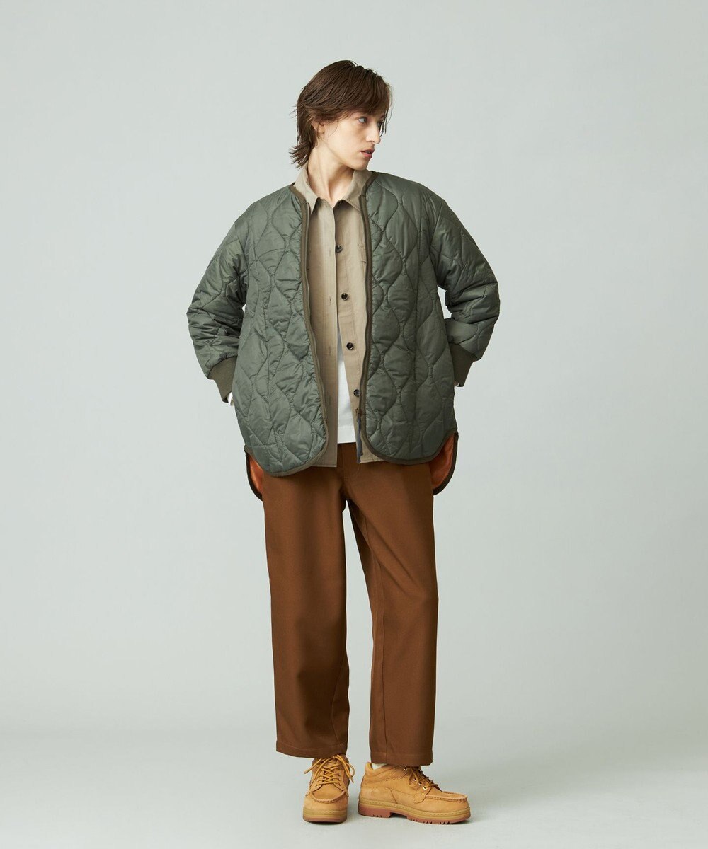 J.PRESS YORK STREET 【WOMEN】ショートキルトブルゾン 