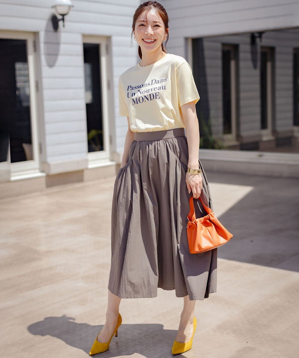 組曲 エアリータフタスカート 