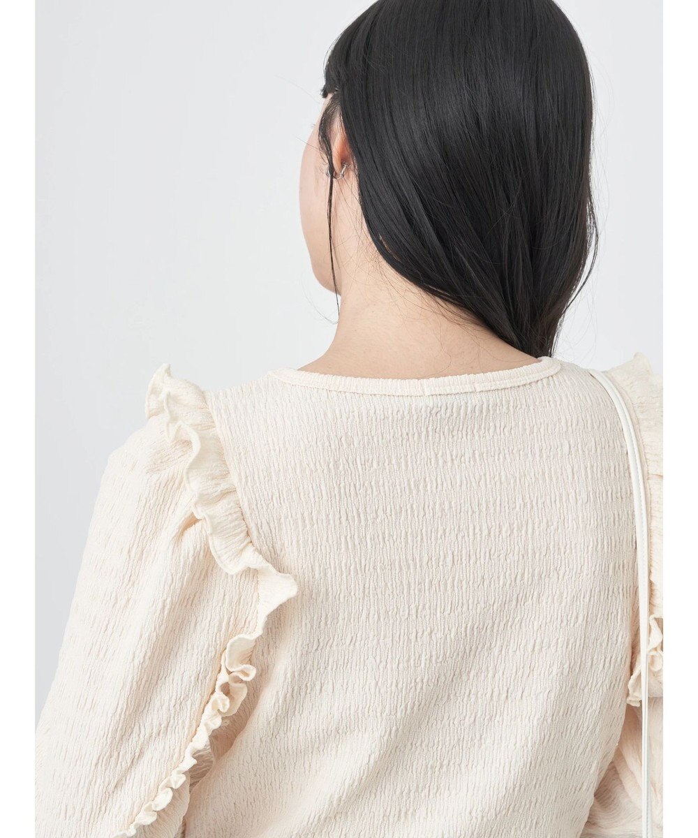 earth music&ecology シャーリングカットプルオーバー 