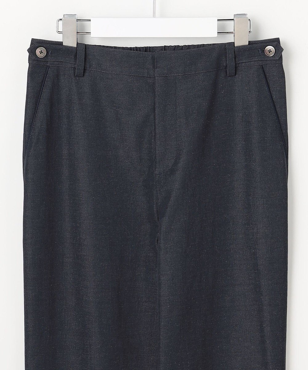 J.PRESS LADIES L 麻シェルドライ テーパード パンツ 