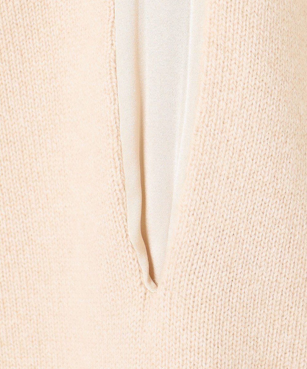 自由区 【カトリエムブーケ】Soyeux touche バックリボンプルオーバーニット 