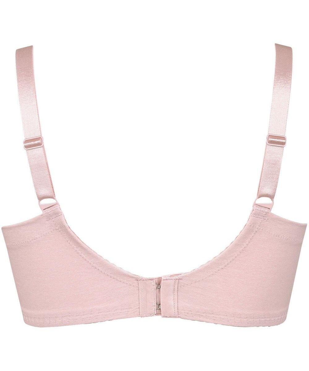 Wing フルカップブラ　背中の段差すっきり　カップ肌側は綿混素材　バストをしっかり包み込む　ウイング／ワコール　KB2114 