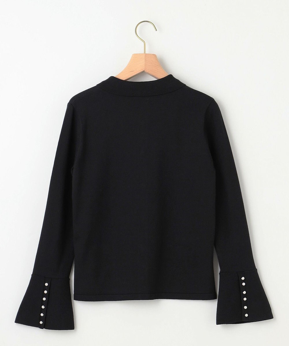 組曲 L フレアスリーブニットポロ 