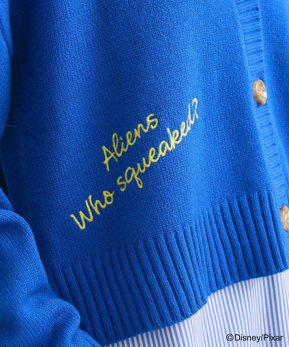 Green Parks トイストーリー／ワッペンショート丈カーディガン 