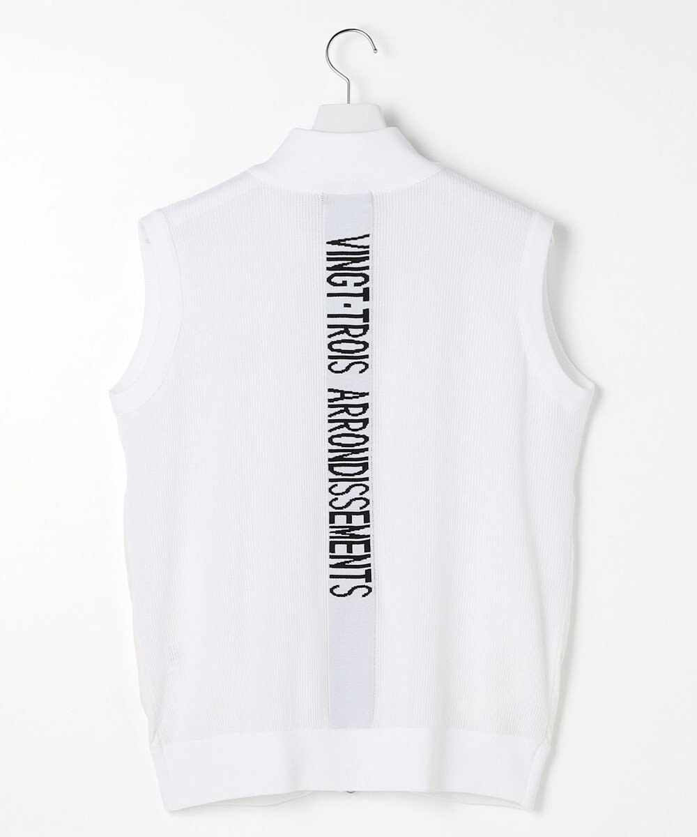 23区GOLF 【MEN】ニットコンビベスト ストレッチ レイヤードにおすすめ 