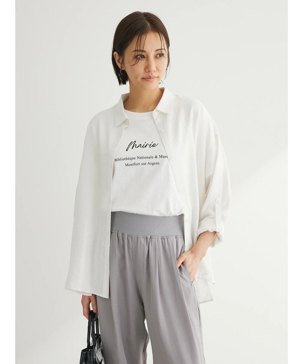 Green Parks ワッシャーシアーシャツ 