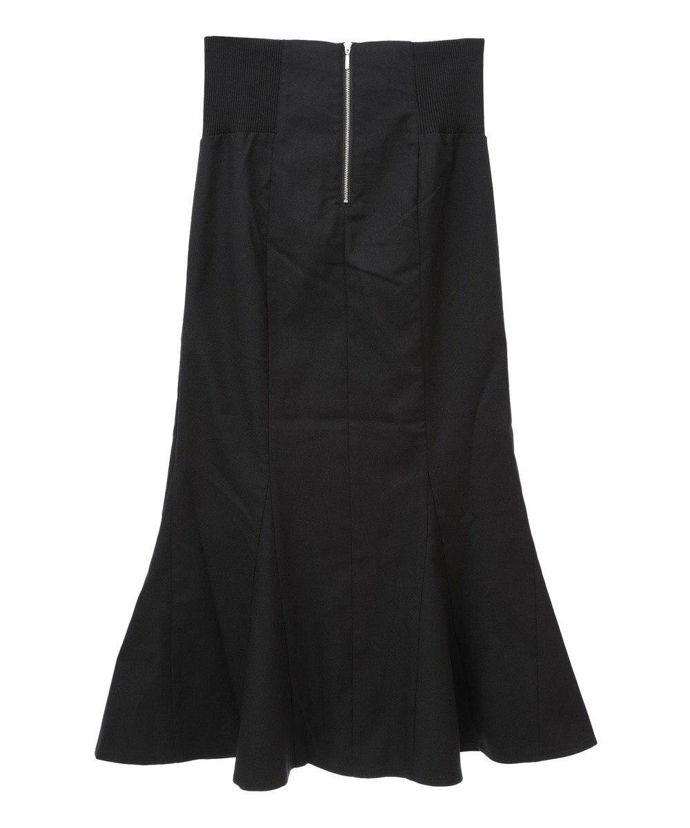 earth music&ecology サイドリブバックレースアップスカート 