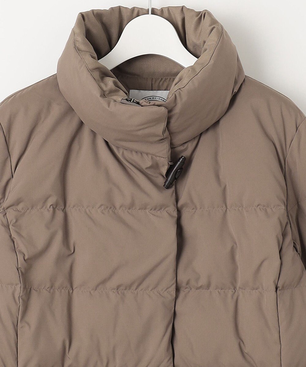 J.PRESS LADIES ブラッシュドマルチポリ ショート ダウンコート 