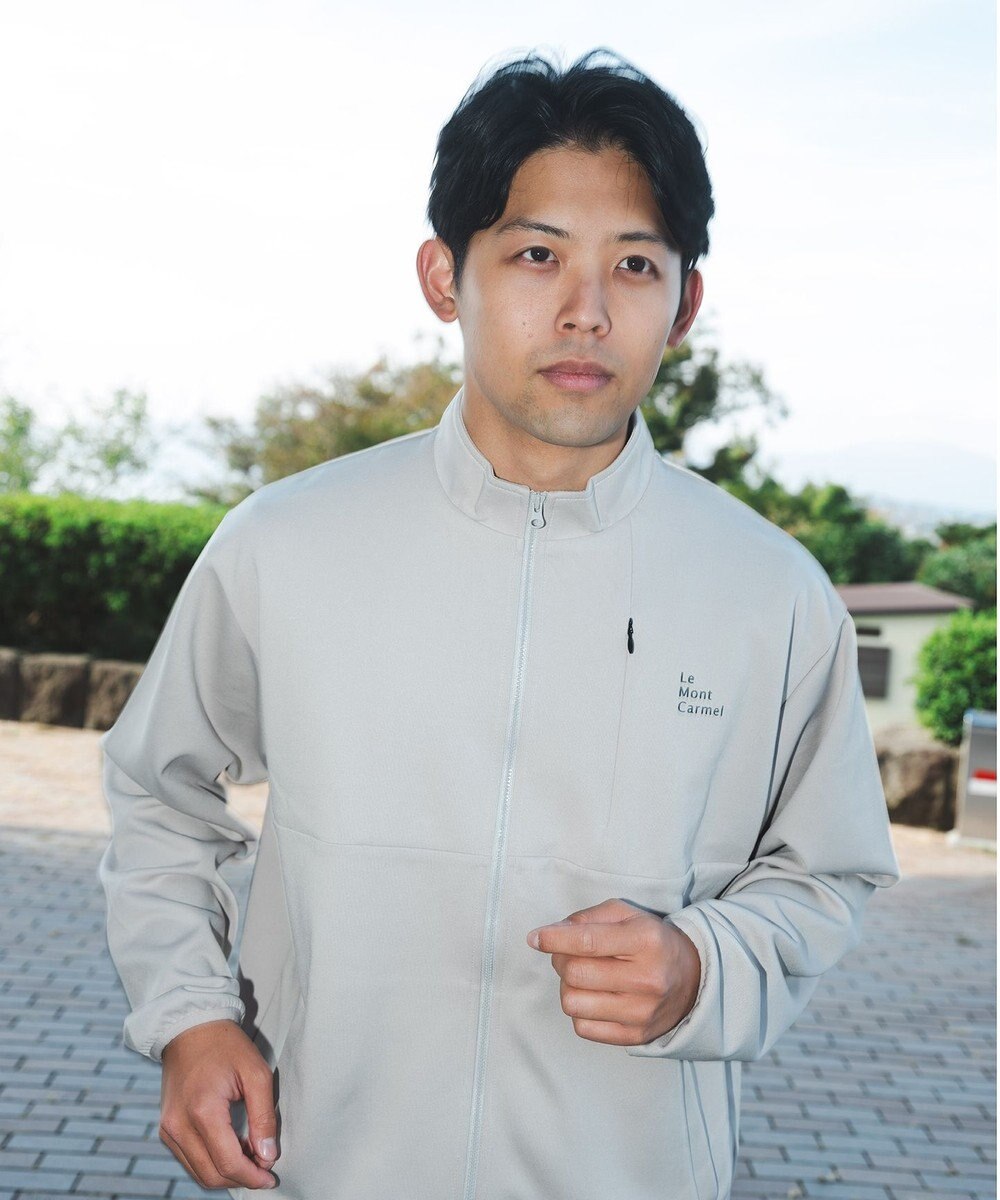 SHARE PARK MENS 【UVカット・吸水速乾・ストレッチ・軽量・アンチピリング 】ダンボールトラックジャケット（L・XLサイズ） 