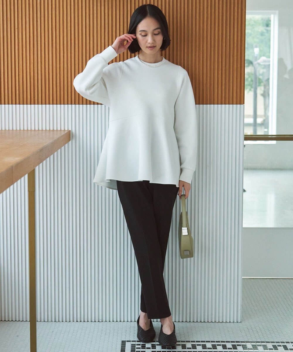 UNFILO 【WEB限定】BEAUTY MOVE センタープレス テーパードパンツ 