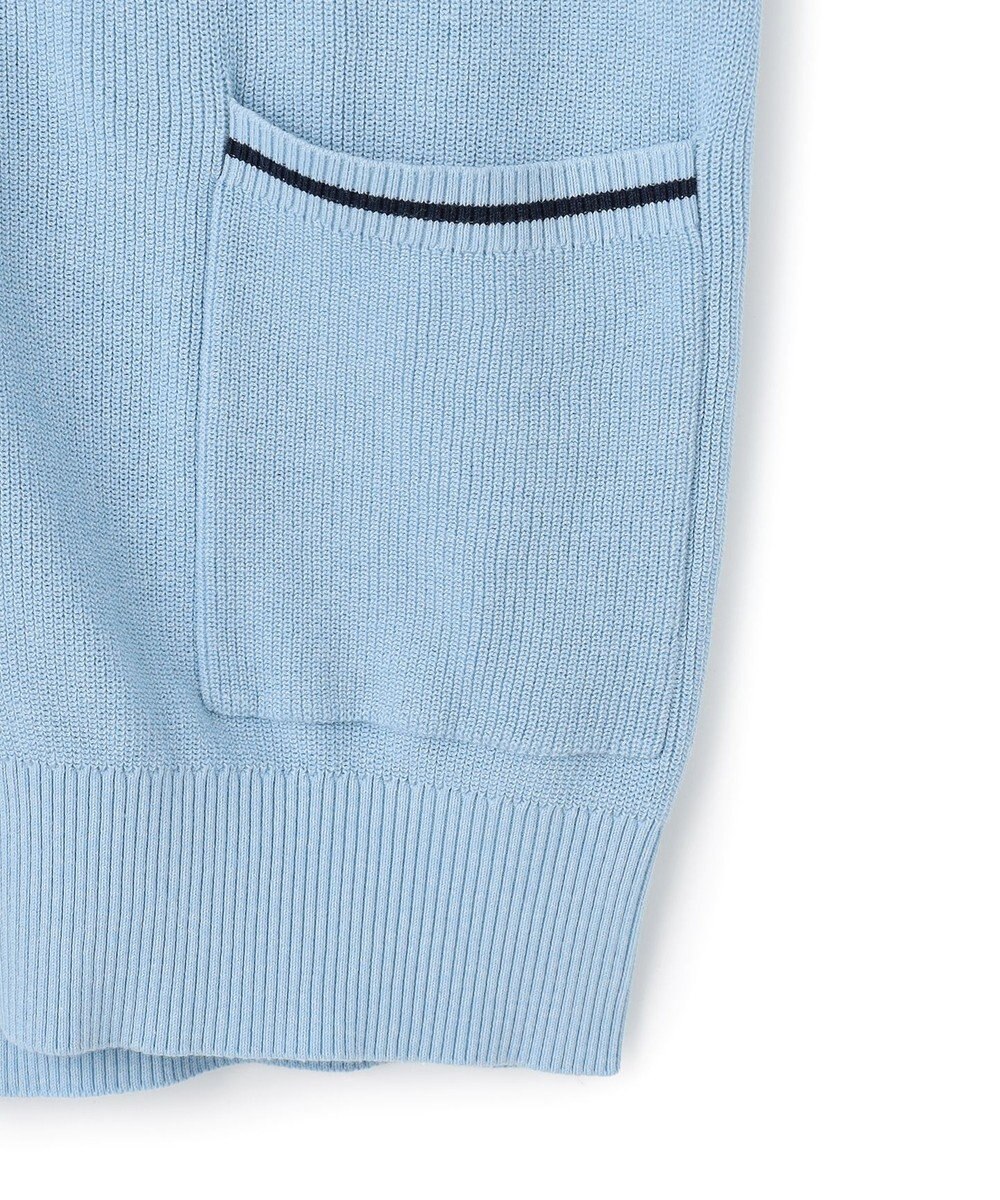 J.PRESS YORK STREET 【UNISEX】ベーシック Vネック カーディガン 