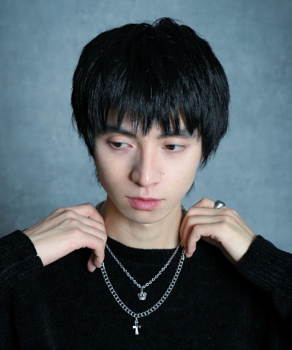 WEGO Mモチーフレイヤードネックレス 