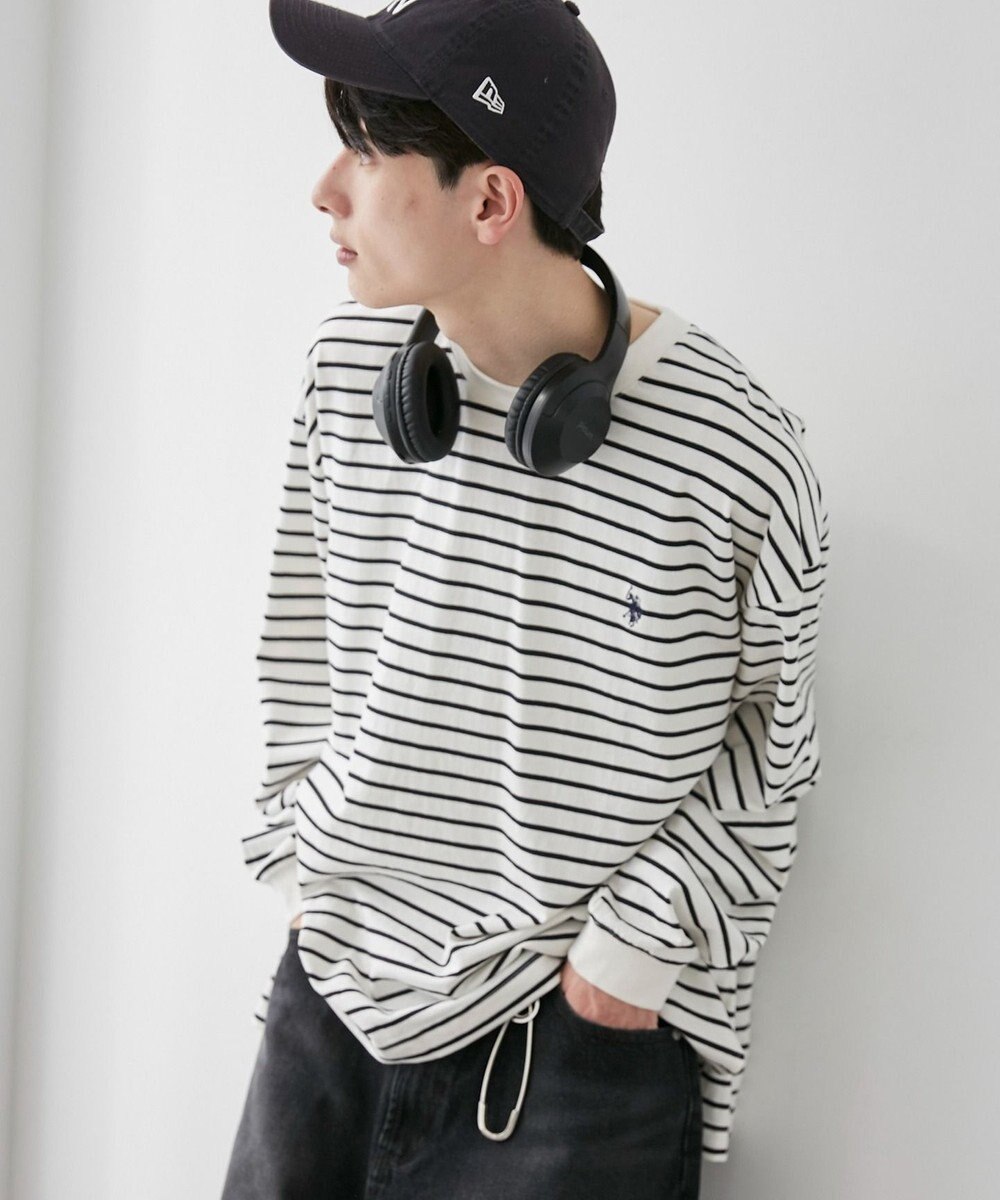 WEGO 【ユニセックス着用ITEM/MLサイズ展開】U.S. POLO ASSN.ワンポイント刺繍LST 