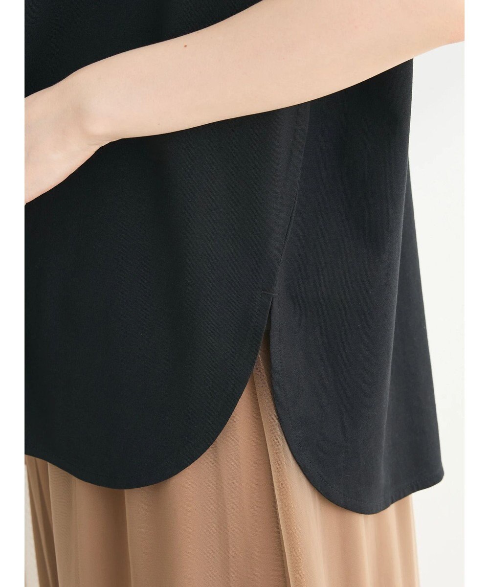 Green Parks 汗染み防止フレンチスリーブロゴＴシャツ 