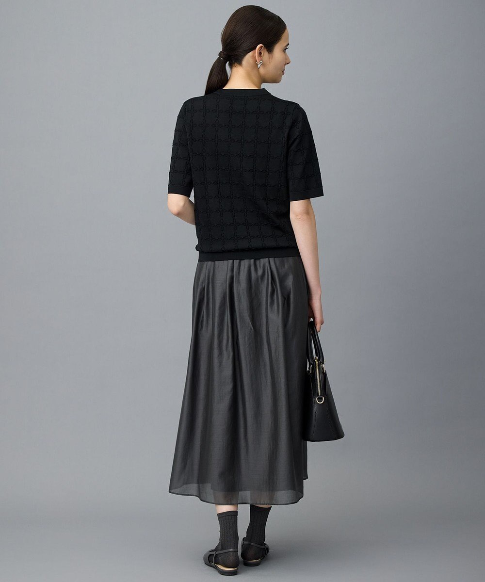 自由区 ジオメトリックアセテート プルオーバー 