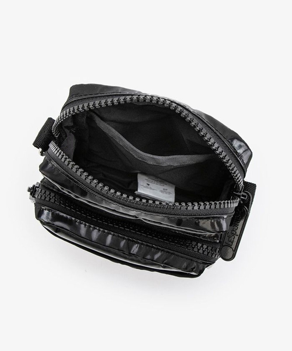 LeSportsac MINI PHONE BAG/ブラックシャイン 