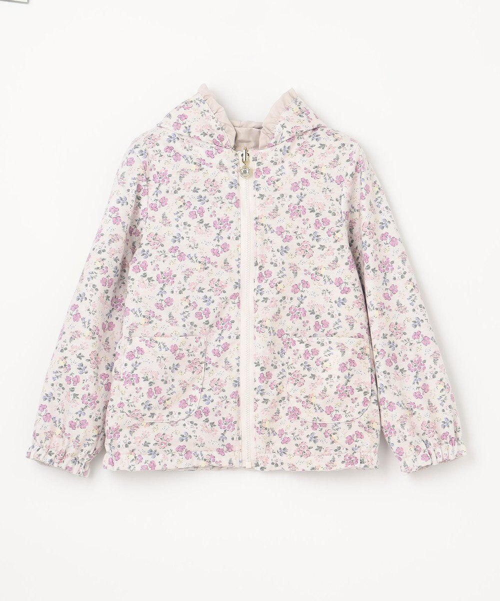 ANY KIDS フード取り外し リバーシブル ブルゾン 