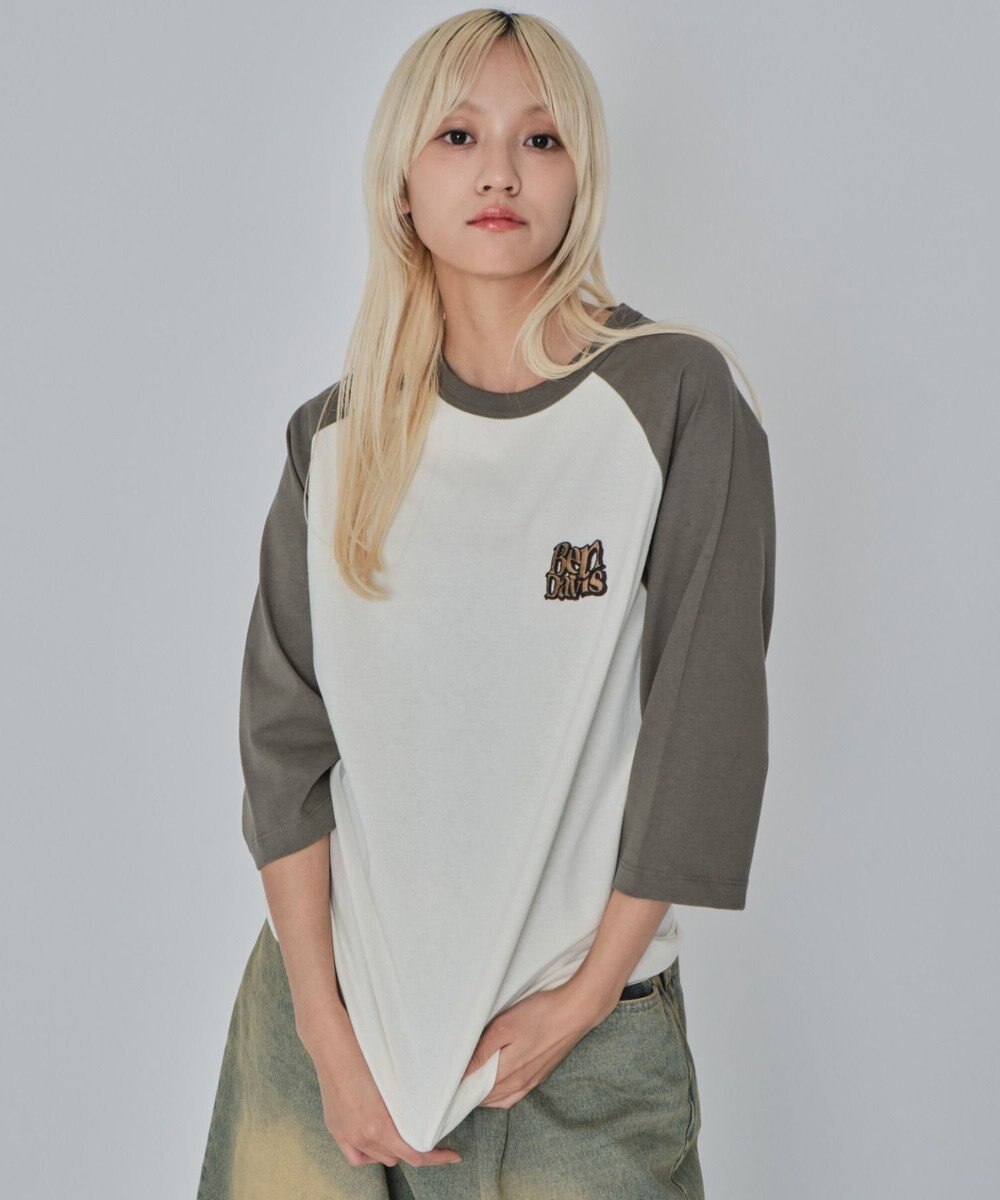 WEGO 【ユニセックス着用ITEM/MLサイズ展開】別注BENDAVISグラフィックラグランT（7S） 