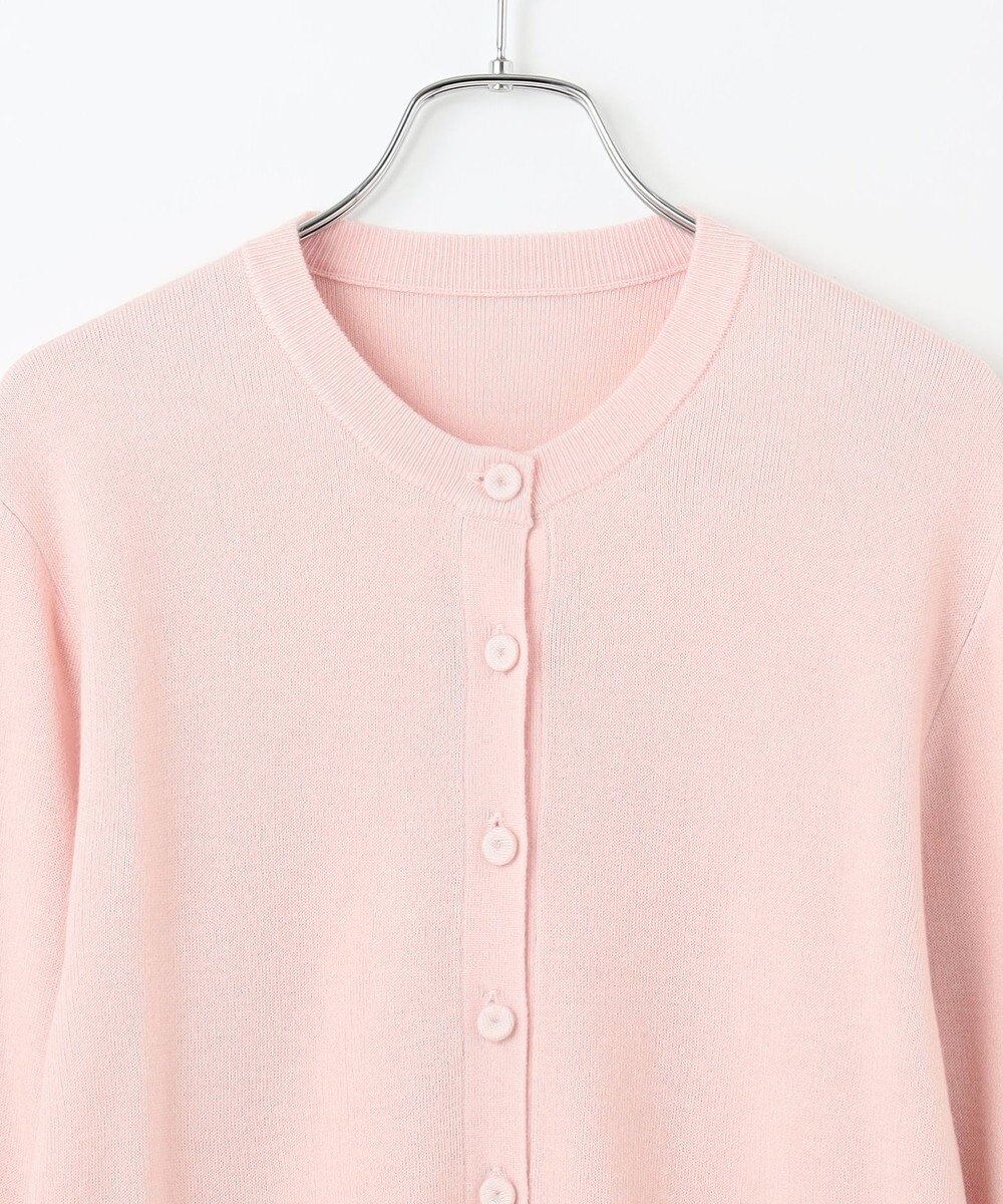 #Newans 【カシミヤ混】コンパクトニットカーディガン 