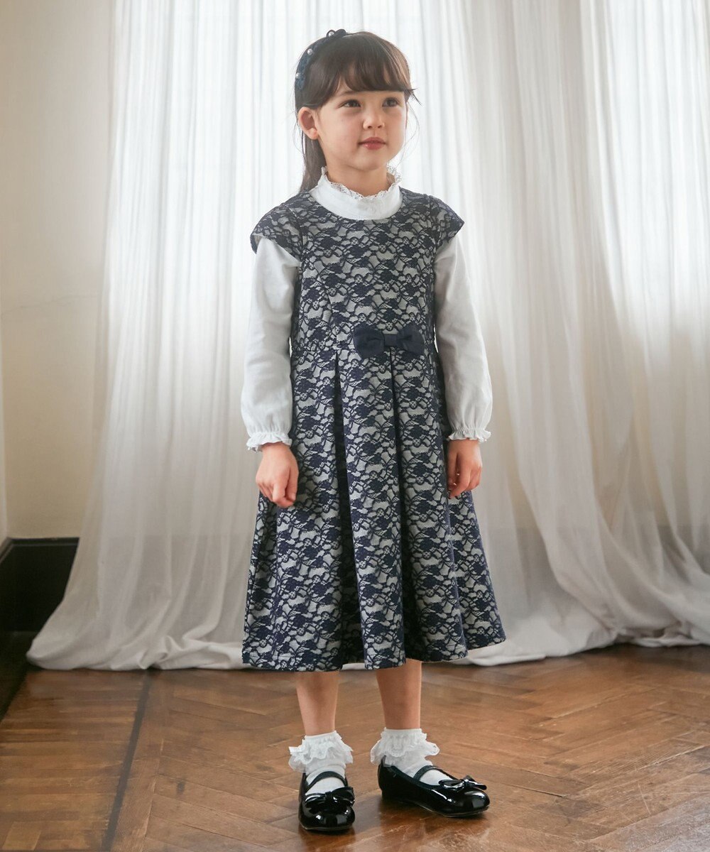 ANY KIDS レースボンディング ワンピース 