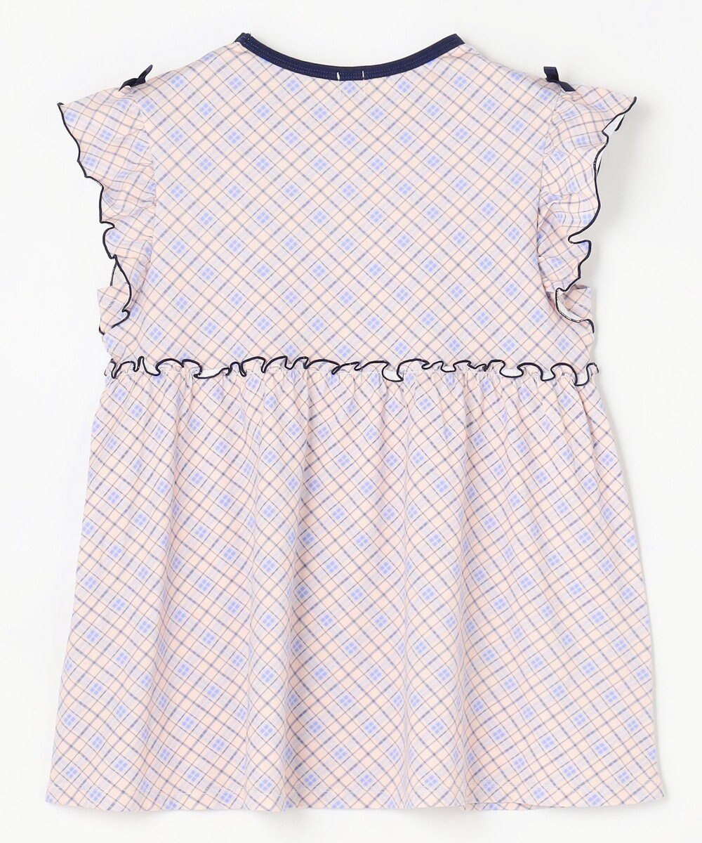 組曲 KIDS 【150-160㎝】 サマーチェックチュニック 