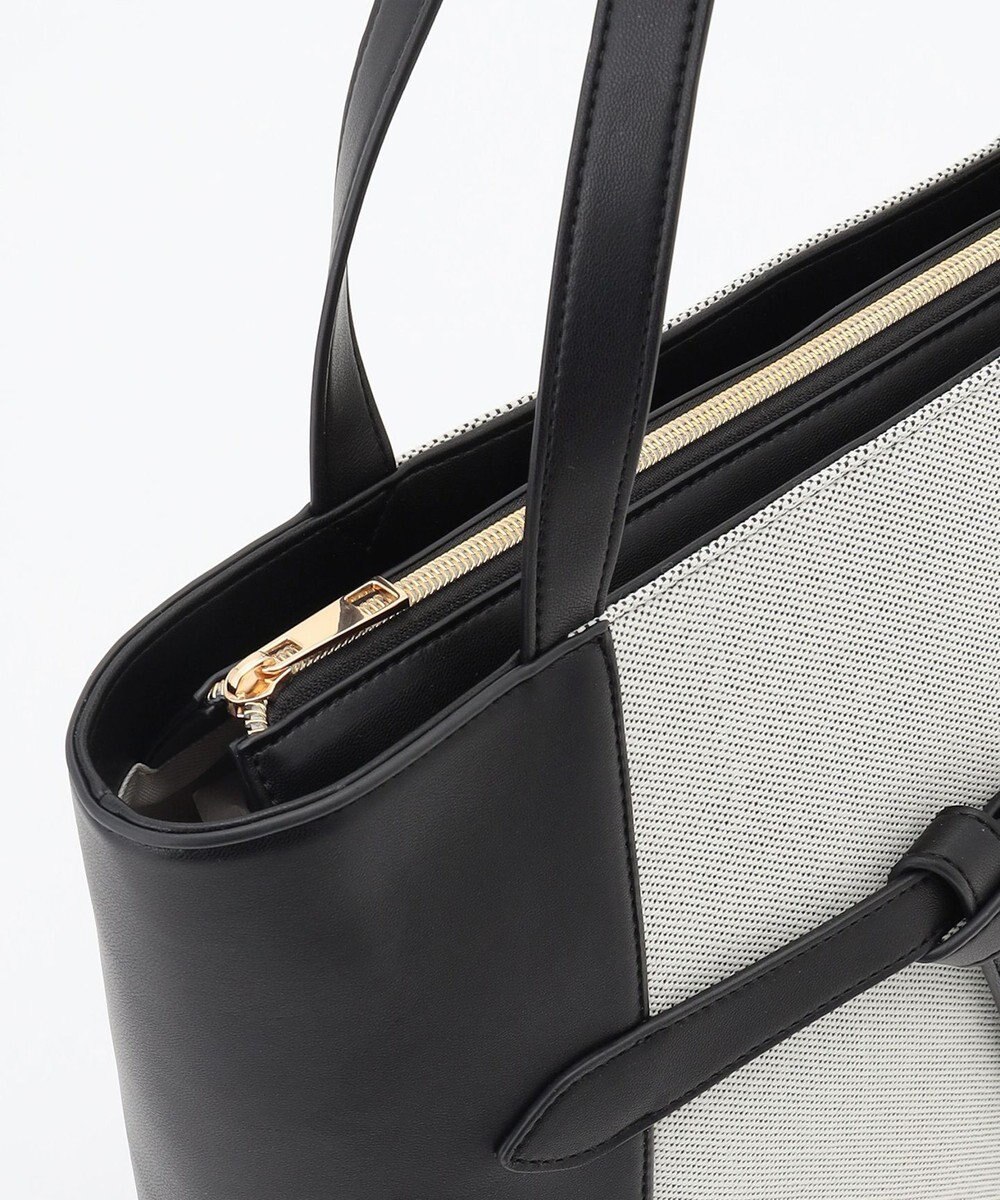 ANY SIS キャンバスコンビトート バッグ 