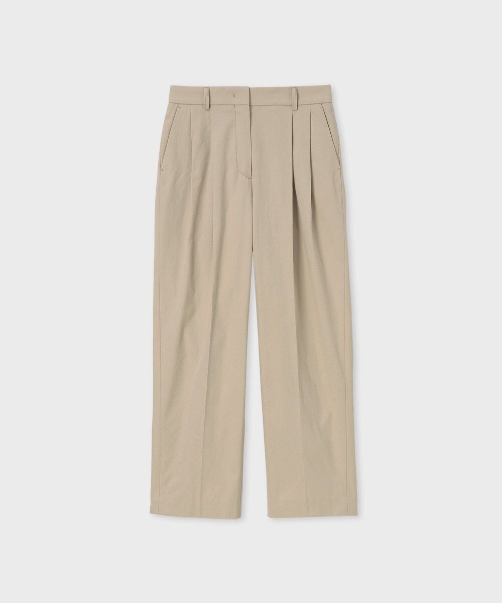Paul Smith コットンギャバジン タックパンツ 