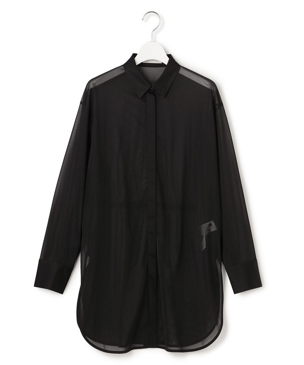 ICB L ハイゲージチュール ロングシャツ 