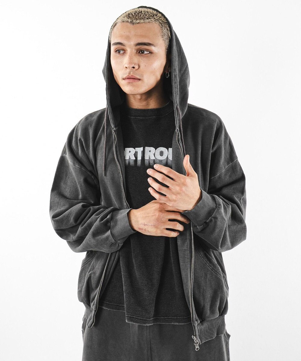 WEGO 【ユニセックス着用ITEM】バルーンBIGダブルZIPパーカー 