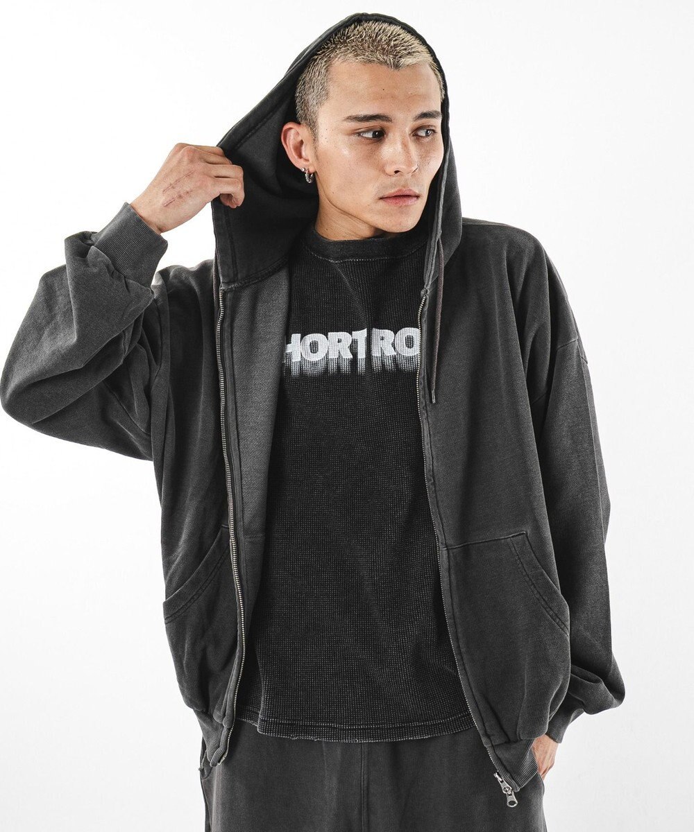 WEGO 【ユニセックス着用ITEM】バルーンBIGダブルZIPパーカー 