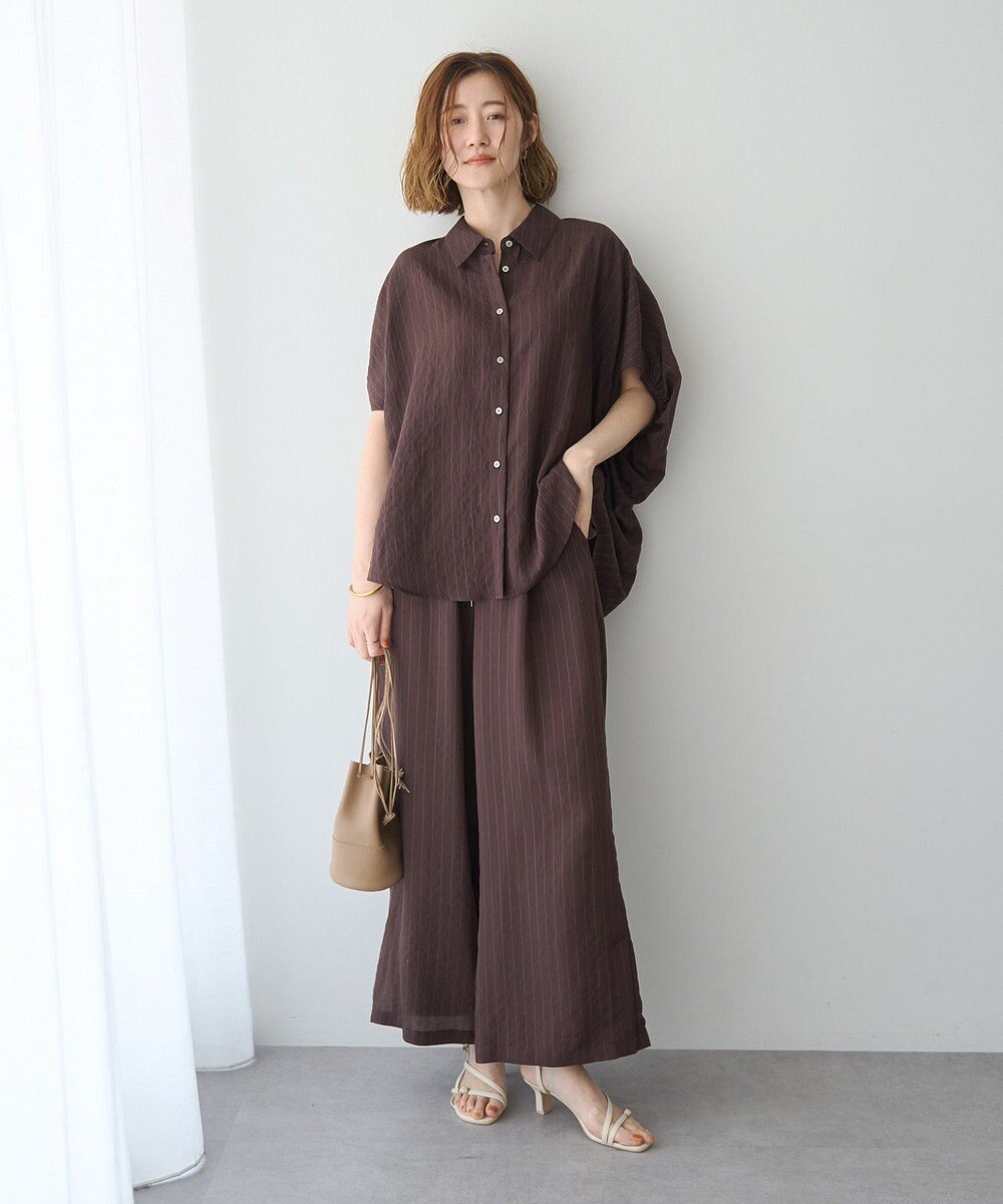 YECCA VECCA ストライプ柄シャツ 