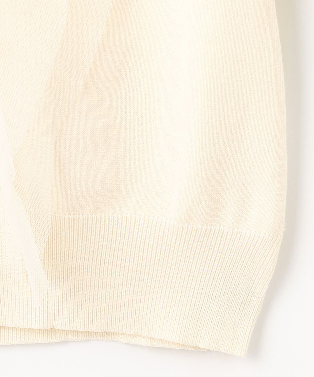 Feroux 【ご好評につき今季も登場！】チュールコンビパフスリーブ ニット 