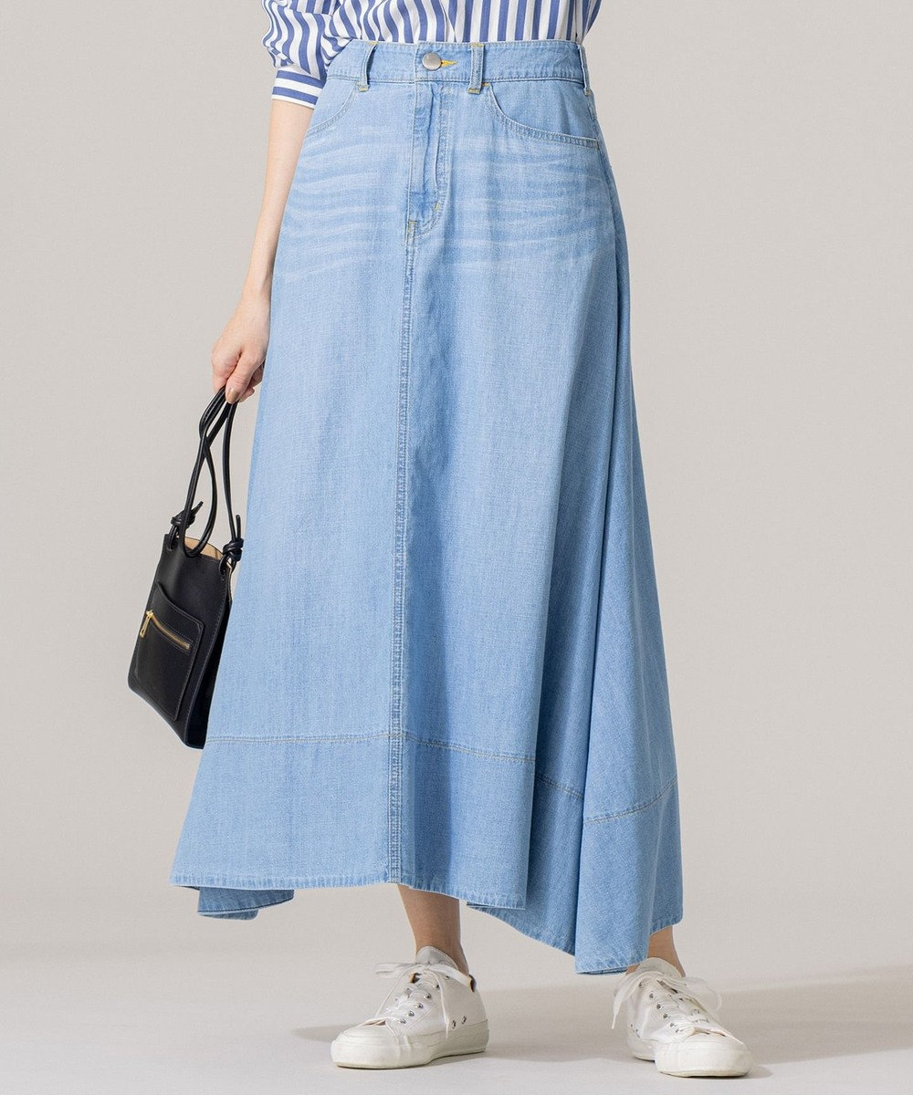 洗える ライトオンス デニム マキシ デニムスカート 組曲 S ファッション通販 公式通販 オンワード クローゼット 洗える ライトオンス デニム マキシ デニムスカート 組曲 S ファッション通販 公式通販 オンワード クローゼット