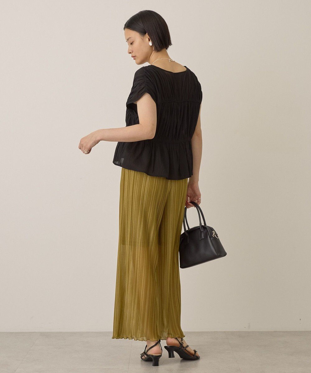 AMERICAN HOLIC ラメプリーツパンツ 